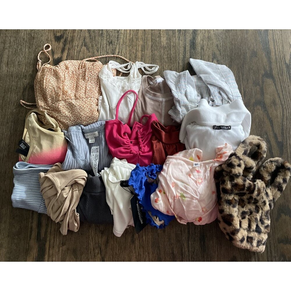 Huge Teen Girls Clothing Lot Brandy Melville Zara Plt… - Gem